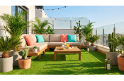 pelouse synthétique Lexy 40mm - 1m x 5m