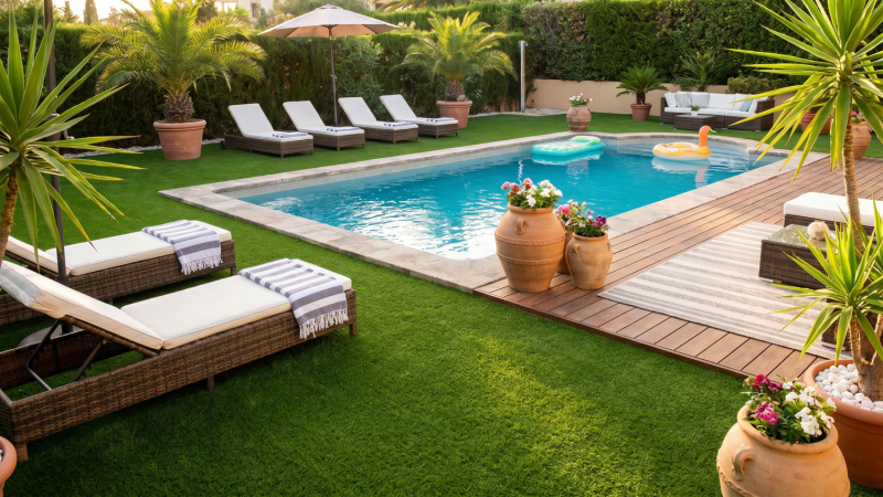 pelouse synthétique Joula 40mm - 1m x 5m