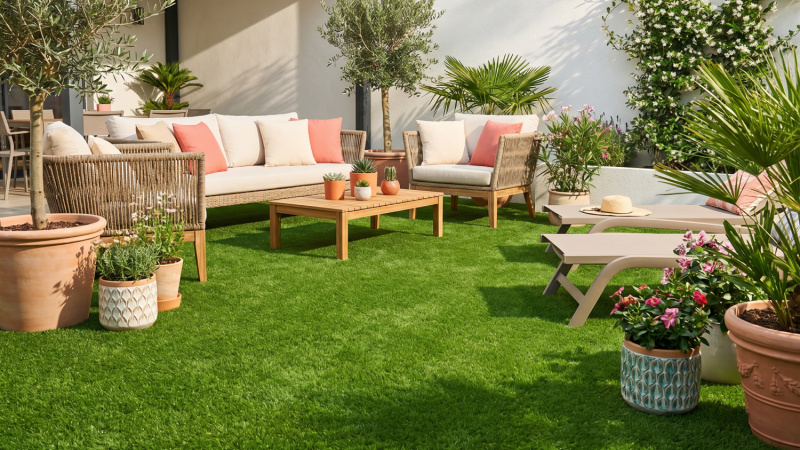 pelouse synthétique Doli 40mm - 1m x 5m