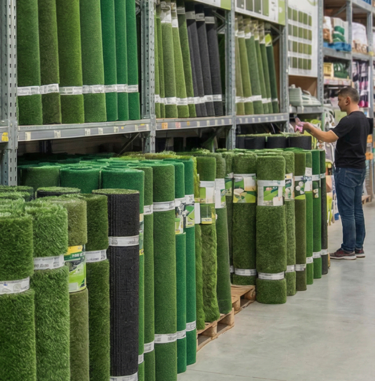 rayon magasin gazon synthétique rouleaux pelouse artificielle comparaison prix